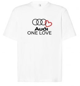 Футболка Оверсайз Audi One love