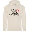 Женская толстовка (худи) Audi One love Таш Женская толстовка (худи) Audi One love Таш фото