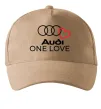 Кепка Audi One love Песочный фото