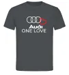 Чоловіча футболка Audi One love Графіт фото