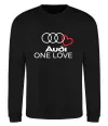 Світшот Audi One love Чорний фото