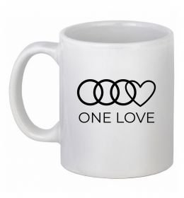 Чашка керамическая Love Audi