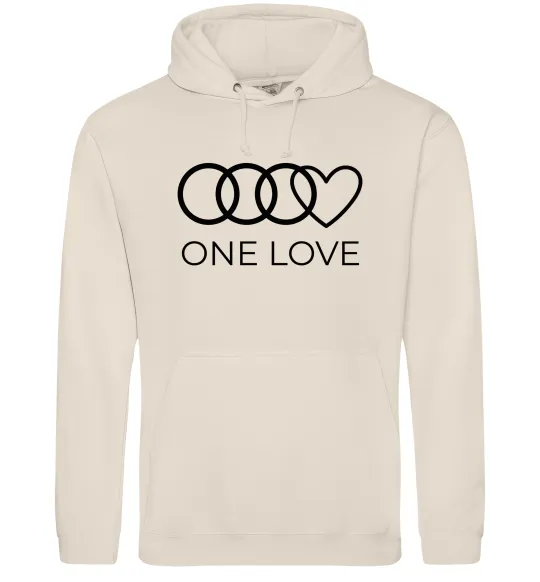 Мужская толстовка (худи) Love Audi Таш фото