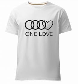 Чоловіча преміум футболка Love Audi