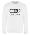 Світшот Love Audi Білий фото