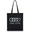 Еко-сумка Love Audi Чорний Еко-сумка Love Audi Чорний фото