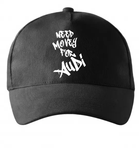 Кепка Need money for Audi Черный фото