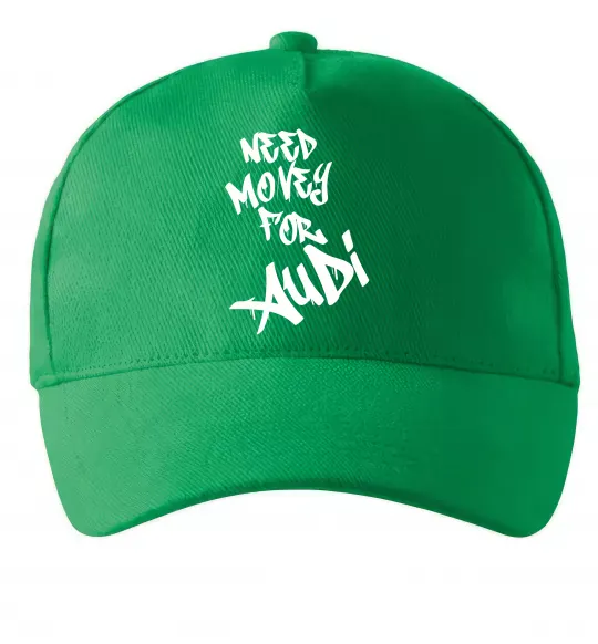 Кепка Need money for Audi Зеленый фото