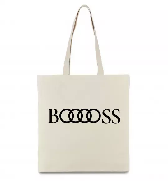 Эко-сумка Booooss Бежевый фото