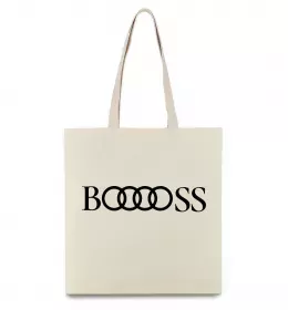 Еко-сумка Booooss Бежевий фото