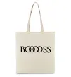 Эко-сумка Booooss Бежевый Эко-сумка Booooss Бежевый фото