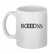 Чашка керамічна Booooss Білий фото