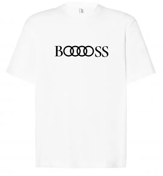 Футболка Оверсайз Booooss Белый фото