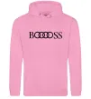 Мужская толстовка (худи) Booooss Розовый фото