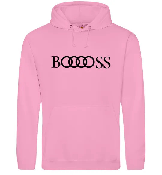 Женская толстовка (худи) Booooss Розовый фото