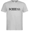Мужская футболка Booooss Серый фото