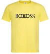 Мужская футболка Booooss Лимонный фото