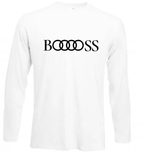 Лонгслив Booooss Белый фото