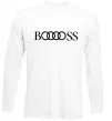 Лонгслив Booooss Белый фото