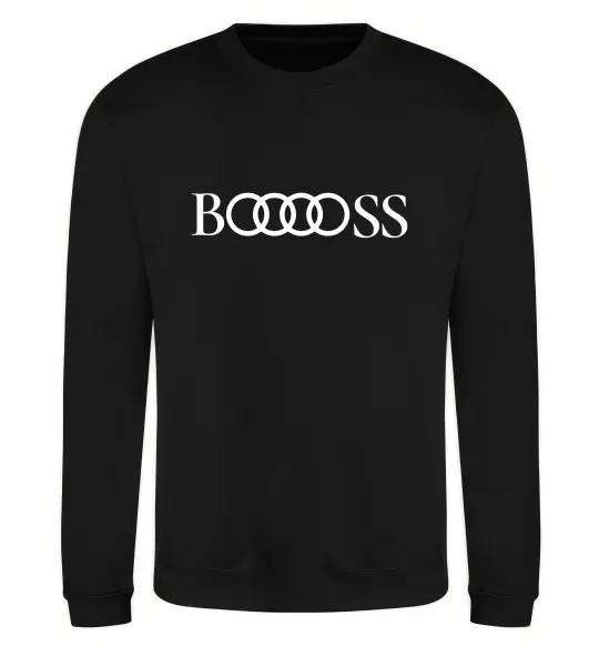 Свитшот Booooss Черный фото