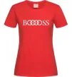 Женская футболка Booooss Красный фото