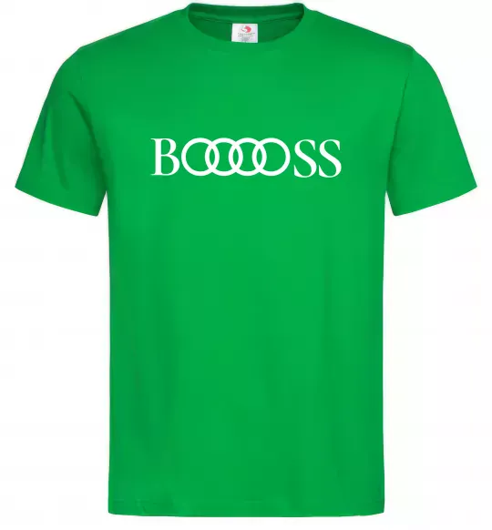 Мужская футболка Booooss Зеленый фото