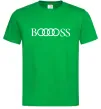 Мужская футболка Booooss Зеленый фото