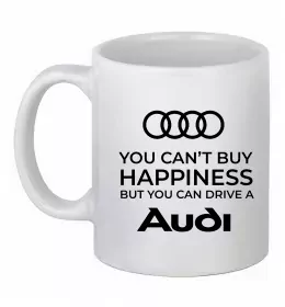 Чашка керамічна Drive audi Білий фото