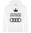Мужская толстовка (худи) You can drive Audi Белый Мужская толстовка (худи) You can drive Audi Белый фото
