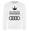 Світшот You can drive Audi Білий фото