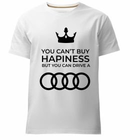 Мужская премиум футболка You can drive Audi