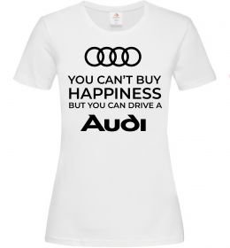 Женская футболка You can drive Audi
