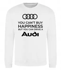 Світшот I love my Audi Білий фото