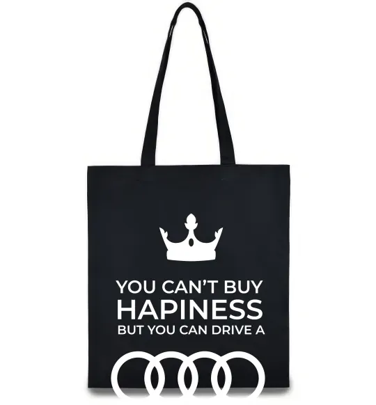 Еко-сумка You can drive Audi Чорний фото