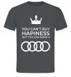 Чоловіча футболка You can drive Audi Графіт фото