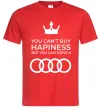 Чоловіча футболка You can drive Audi Червоний фото