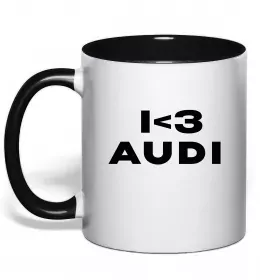 Чашка с цветной ручкой