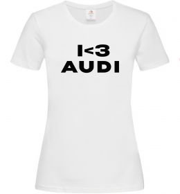 Жіноча футболка I <3 Audi Жіноча футболка I <3 Audi
