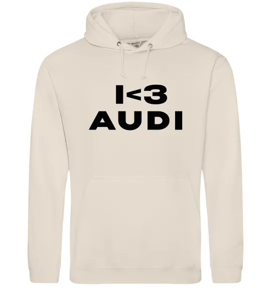 Чоловіча толстовка (худі) I <3 Audi Таш фото