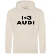 Чоловіча толстовка (худі) I <3 Audi Таш фото