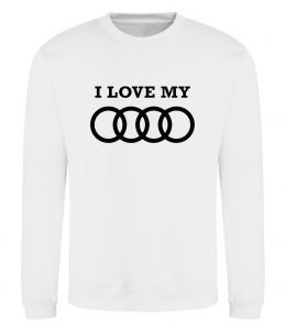 Свитшот I love my Audi Свитшот I love my Audi