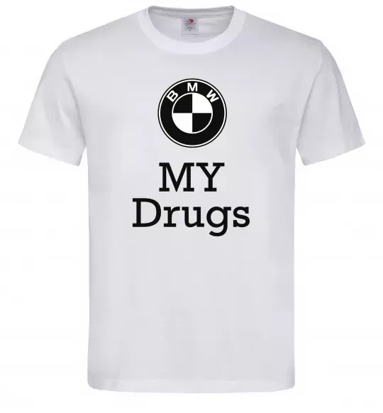 Мужская футболка BMW Белый фото