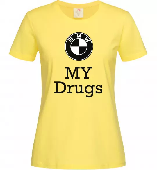 Женская футболка BMW Лимонный фото