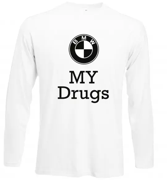 Лонгслів BMW Білий фото