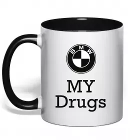 Чашка с цветной ручкой