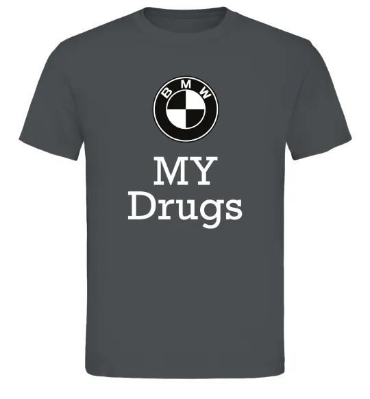 Мужская футболка BMW Графит фото