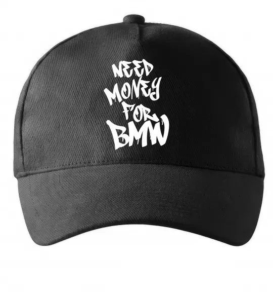 Кепка Need money for BMW Черный фото
