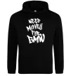 Женская толстовка (худи) Need money for BMW Черный фото
