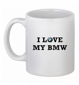 Чашка керамічна I love my BMW