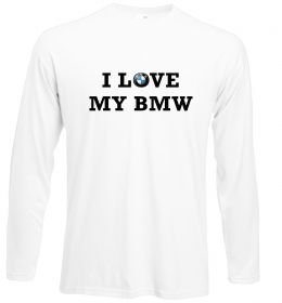 Лонгслив I love my BMW Лонгслив I love my BMW